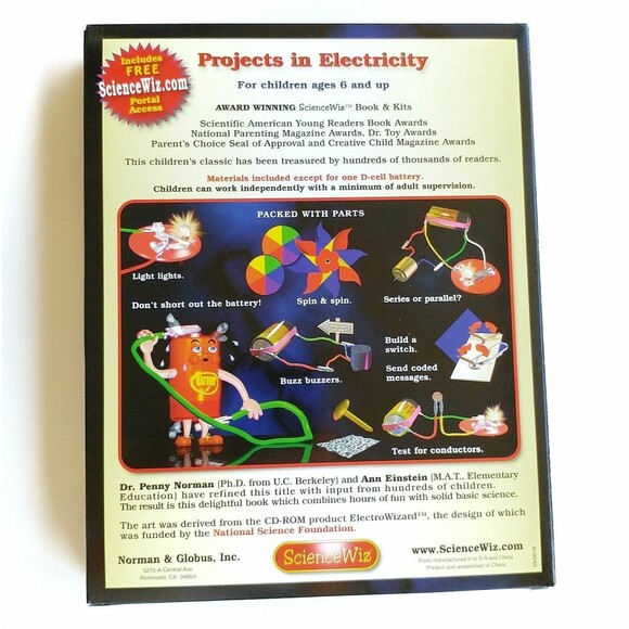 Science Wiz Electricity Experiments Girls Boys Educational New Age 6+ - Picture 2 of 4